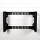10U Shallow Wall Mount Rack with Removable Outer Shell and M6 Rails